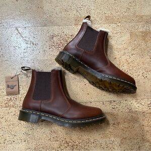 Doc Martens Brown Leather Chelsea Boots Brand New